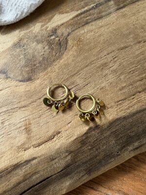Boucles d'oreilles  "Esmeralda"