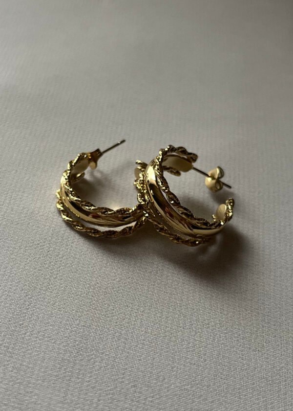 Bo112 (3) Boucles d'oreilles "Inès"