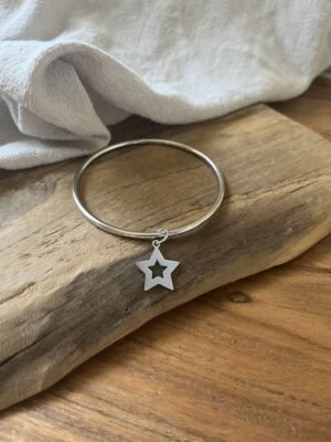 Bracelet jonc  "Stella"