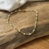 Chaîne de cheville  "Lexie" blanc