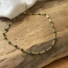 Chaîne de cheville  "Lexie" vert