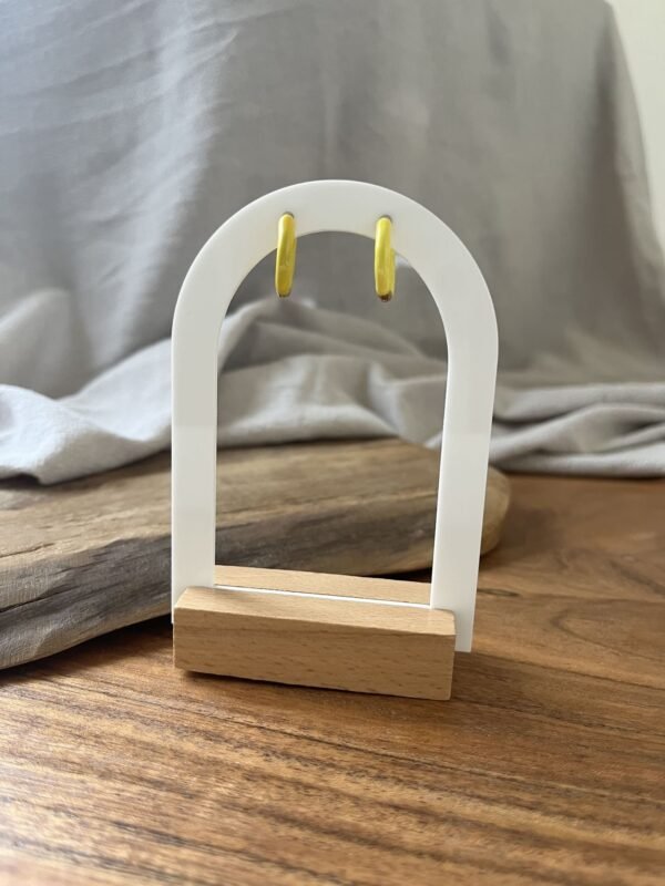 IMG_2753 Boucles d'oreilles "Summer" jaune