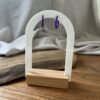 Boucles d'oreilles  "Summer" violette
