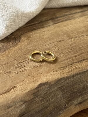 Boucles d'oreilles  "Festive" jaune