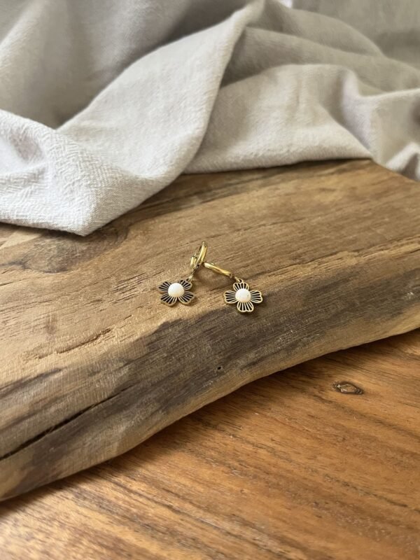 IMG_2839 Boucles d'oreilles "Tilly" blanche