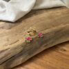 Boucles d'oreilles  "Tilly" rose