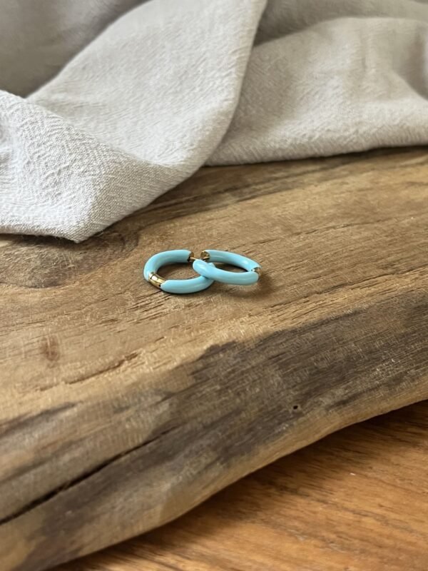 IMG_2865 Boucles d'oreilles "Summer" bleu ciel