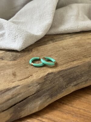 Boucles d'oreilles  "Summer" turquoise
