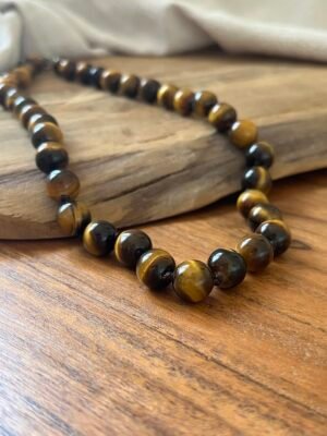 Collier  "Œil de tigre"