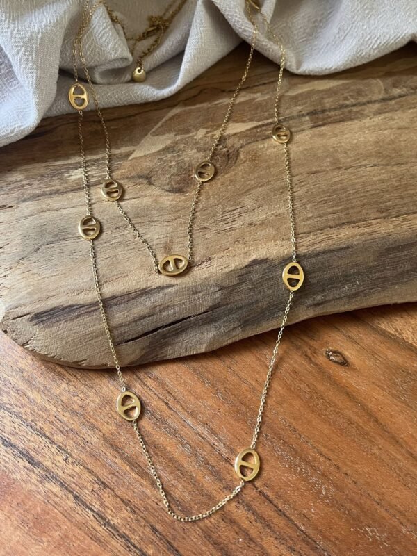 IMG_6790 Collier "Ivy" Jaune