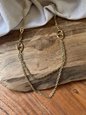 IMG_6797 Collier "Betty" Jaune
