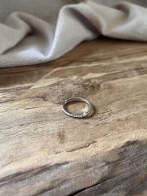 Bague de phalanges "Ortega" gris