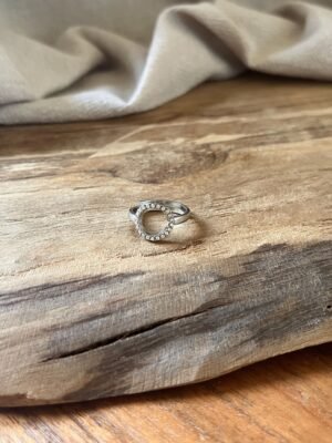 Bague de phalanges "Noéla" gris